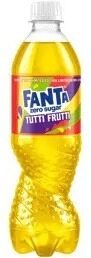 Gāzēts dzēriens FANTA Tutti Frutti Zero Sugar, PET, 0.5l (DEP)